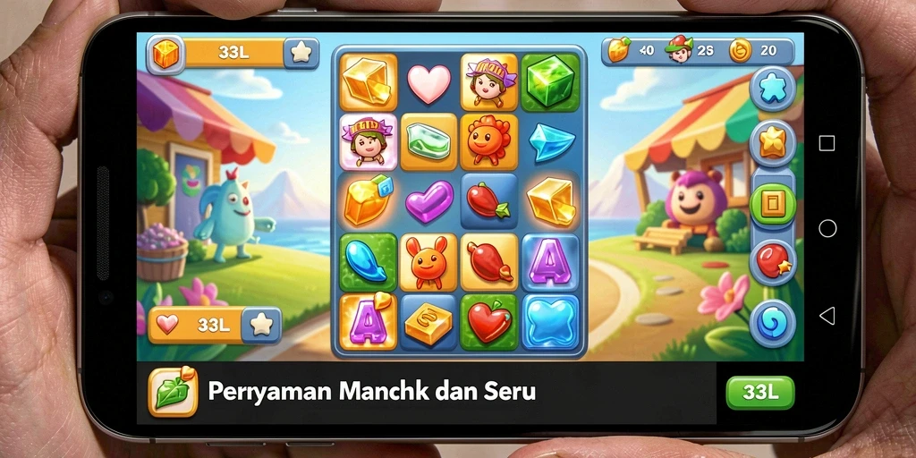 Tampilan gameplay seru dari 33L yang menantang.