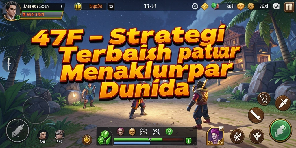 Tampilan gameplay menarik dalam 47F dengan strategi mendalam.