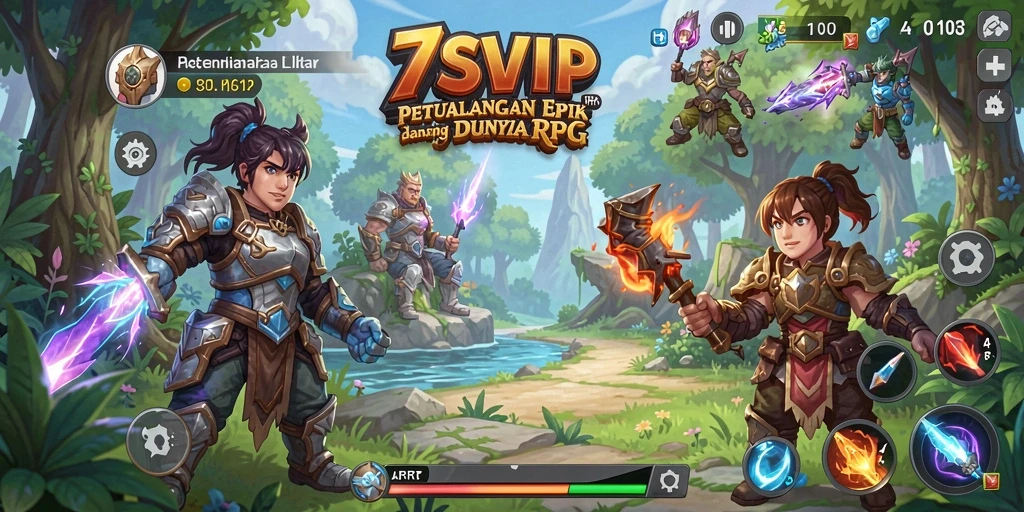Tampilan gameplay 7SVIP yang menakjubkan dan penuh aksi.
