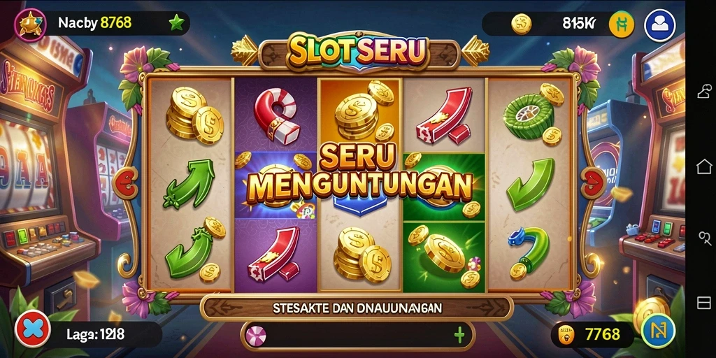 Screenshot utama 8768 menampilkan antarmuka gameplay Slot yang menarik.