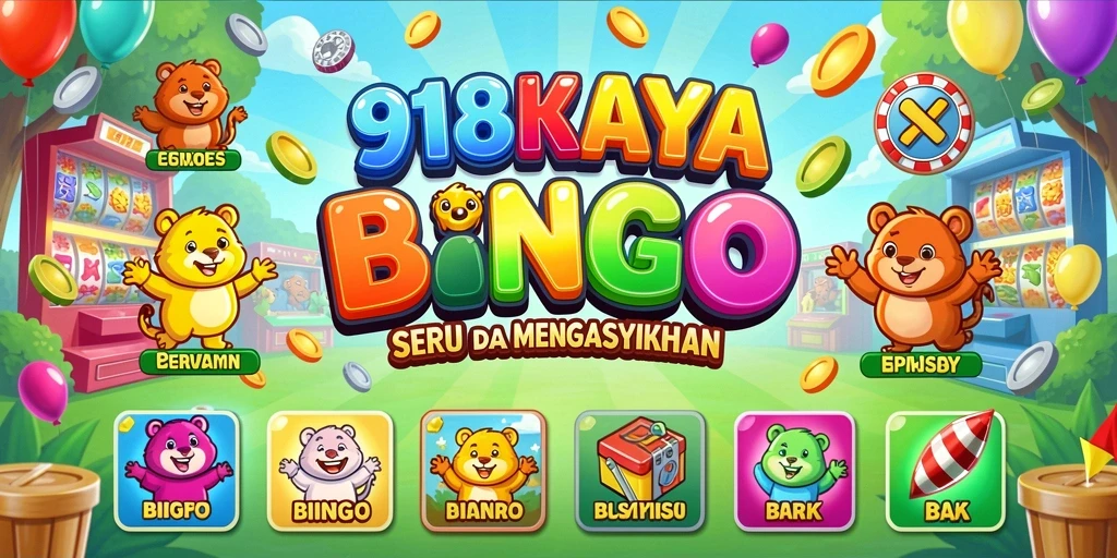 Tampilan menarik dari gameplay Bingo di 918KAYA.
