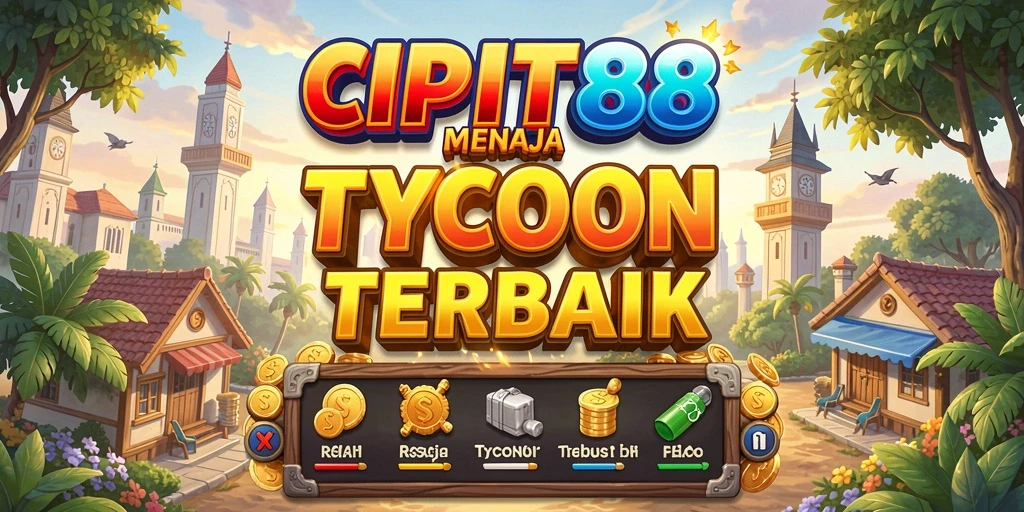 Screenshot gameplay <strong>CIPIT88</strong> yang menunjukkan serunya manajemen bisnis.