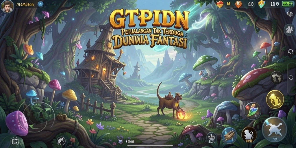 Tampilan gameplay GTPIDN yang seru dan penuh petualangan.