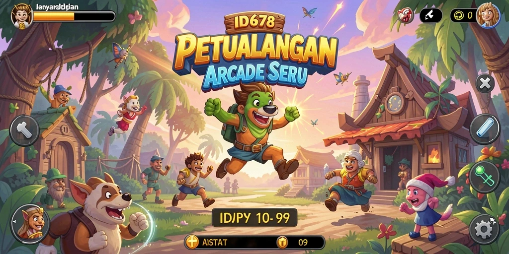 Tampilan gameplay seru di ID678 yang penuh tantangan.