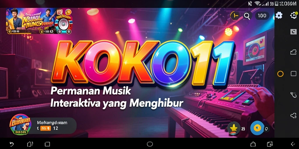 Tampilan gameplay KOKO11 yang interaktif dan mengasyikkan.
