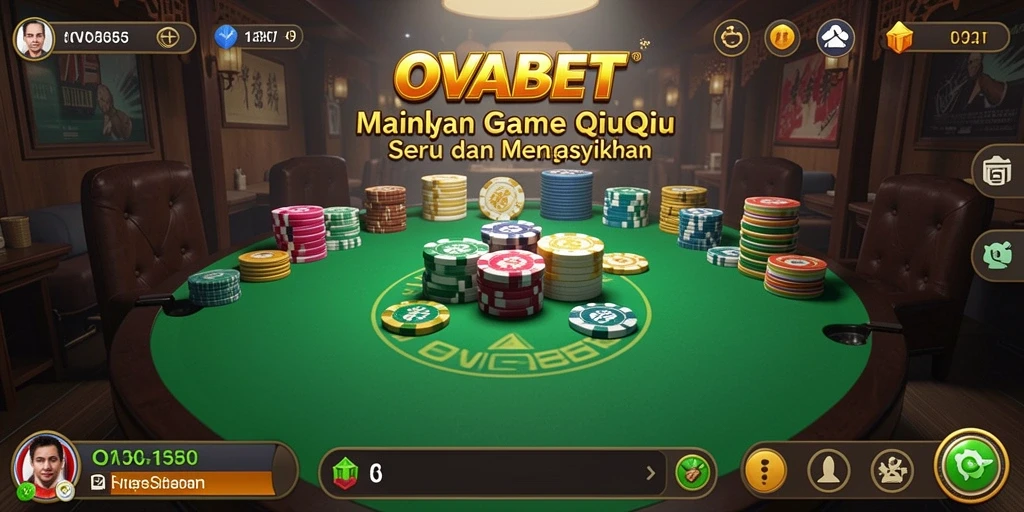 Screenshot gameplay QiuQiu yang seru dari OVABET.