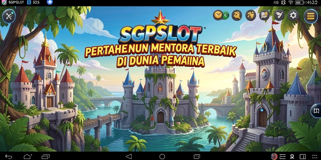 Tampilan gameplay menara pertahanan dalam SGPSLOT yang menegangkan.