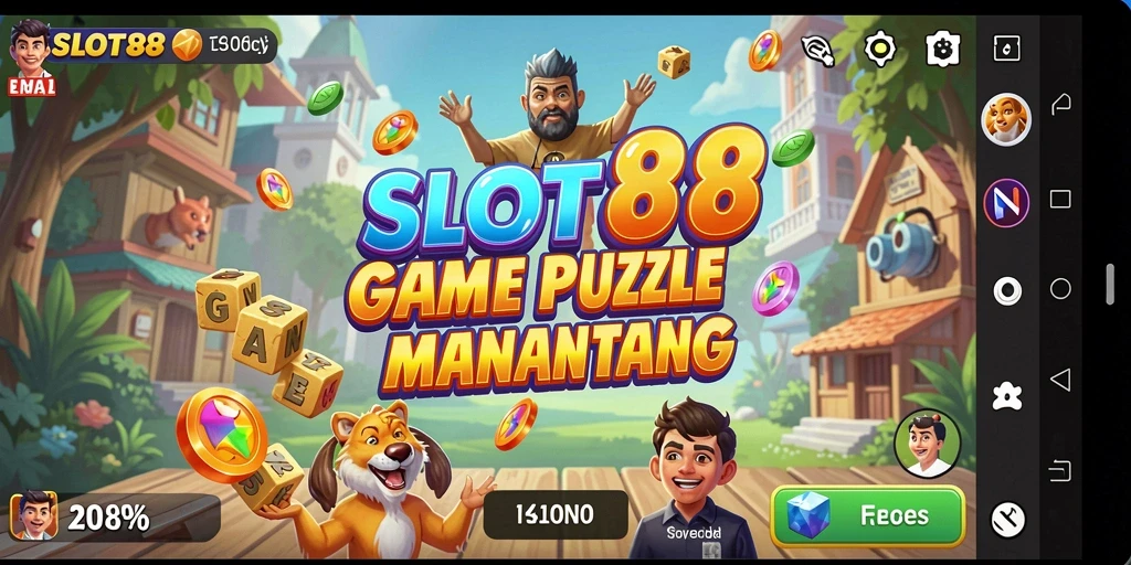 Gameplay menawan dari game Puzzle SLOT88 yang penuh tantangan.
