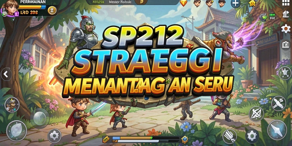 Tampilkan aksi pertempuran seru dalam gameplay SP212.