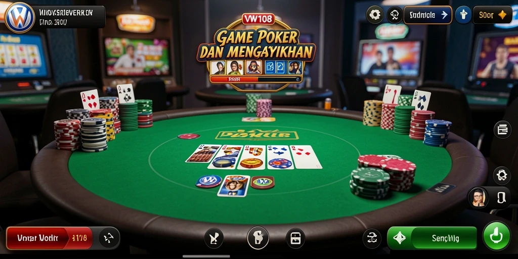 Gameplay seru di VW108 yang membuat poker semakin menantang.