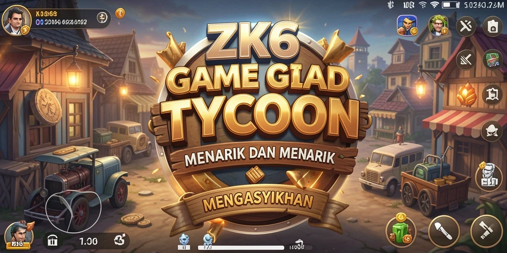 Tampilan gameplay ZK6 yang memukau dan menantang.